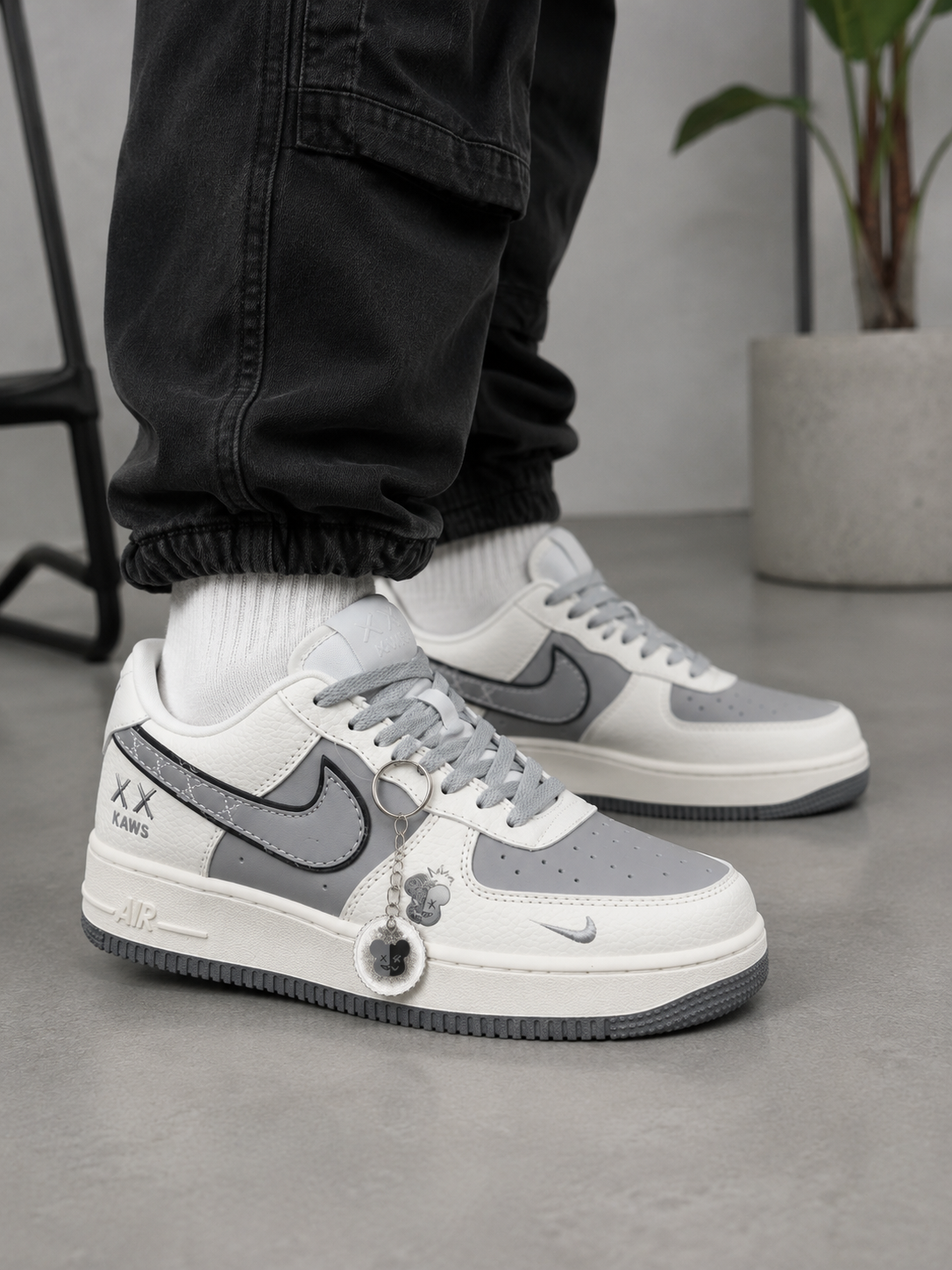 Nike Air Force 1 KAWS Grey