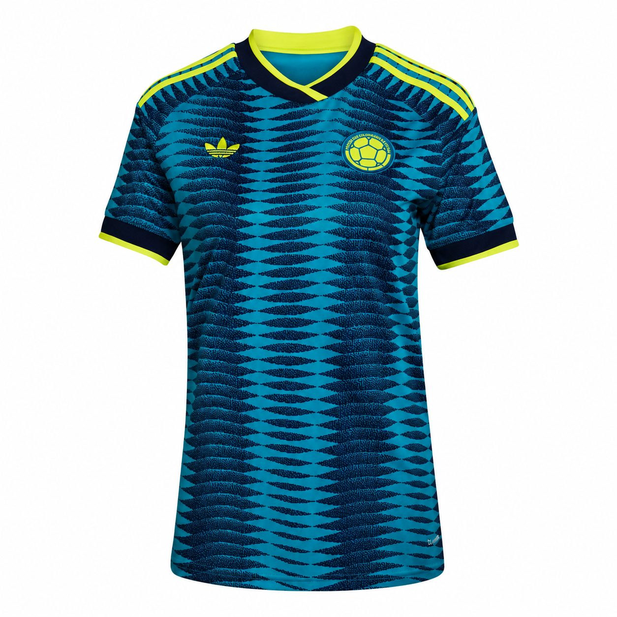 Camisa Colombia Retro azul