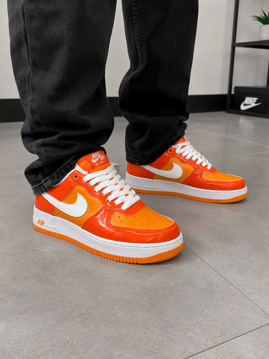 Nike Air Force 1 Orange