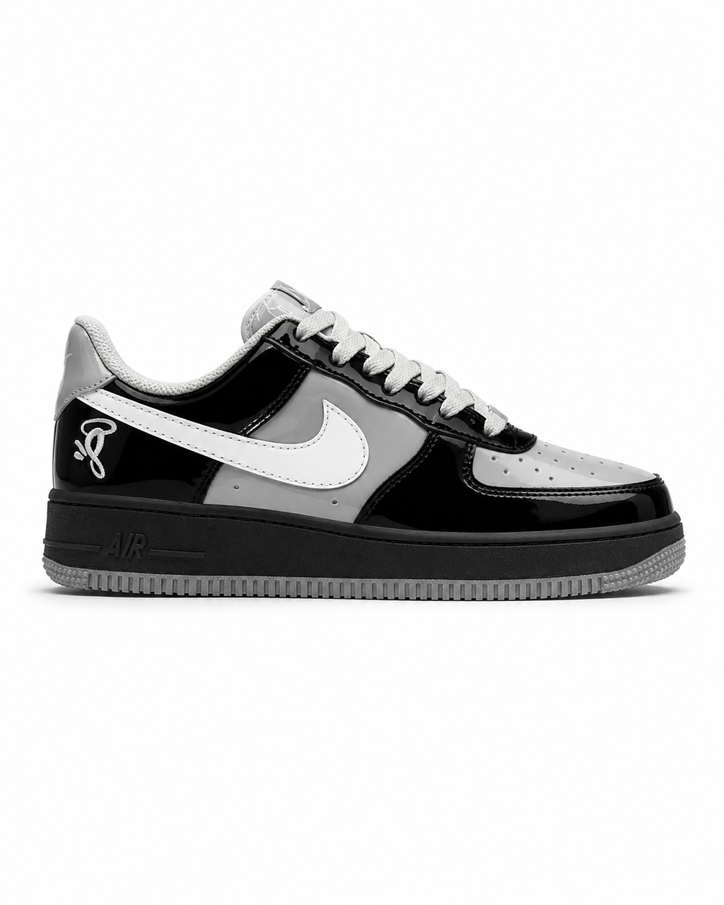 Nike Air Force 1 Black & Grey