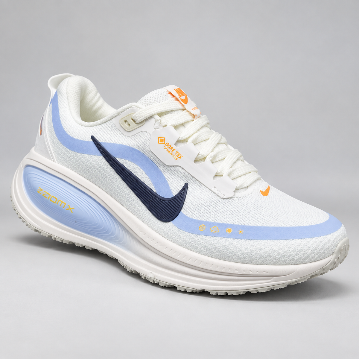 Nike ZoomX Vomero White & Sky Blue