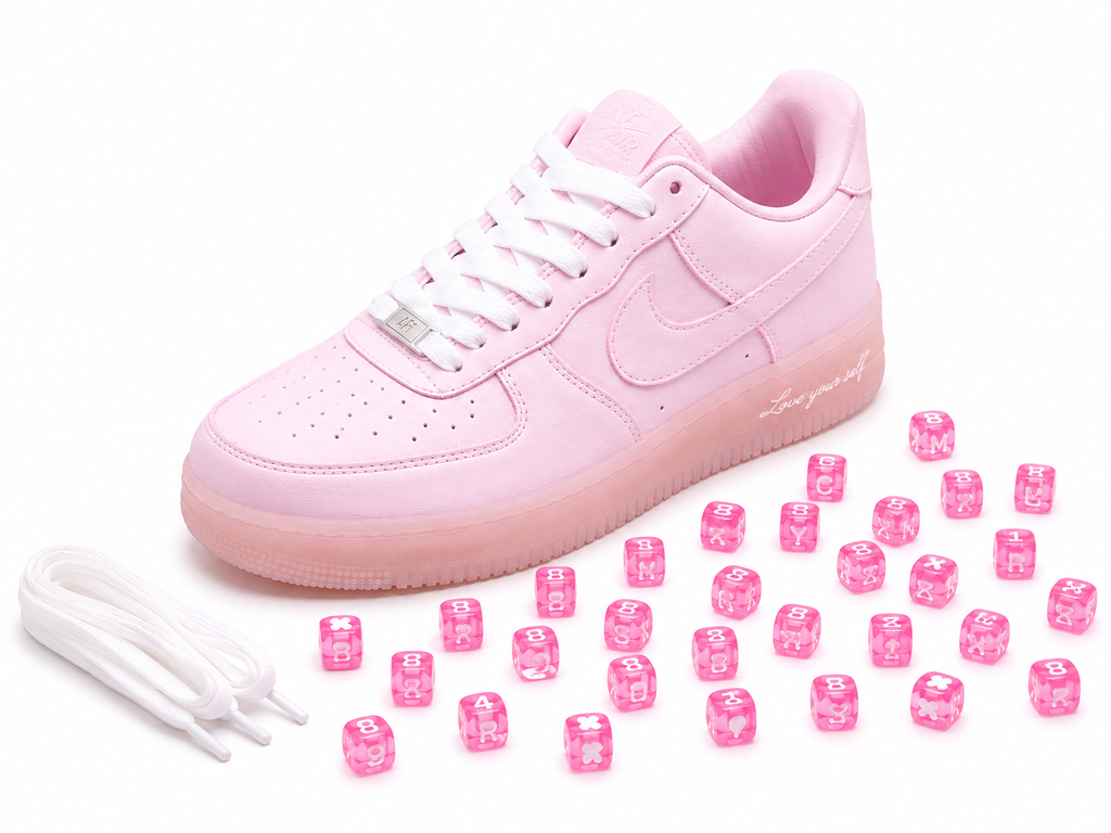Nike Air Force 1 Love Yourself Rosa