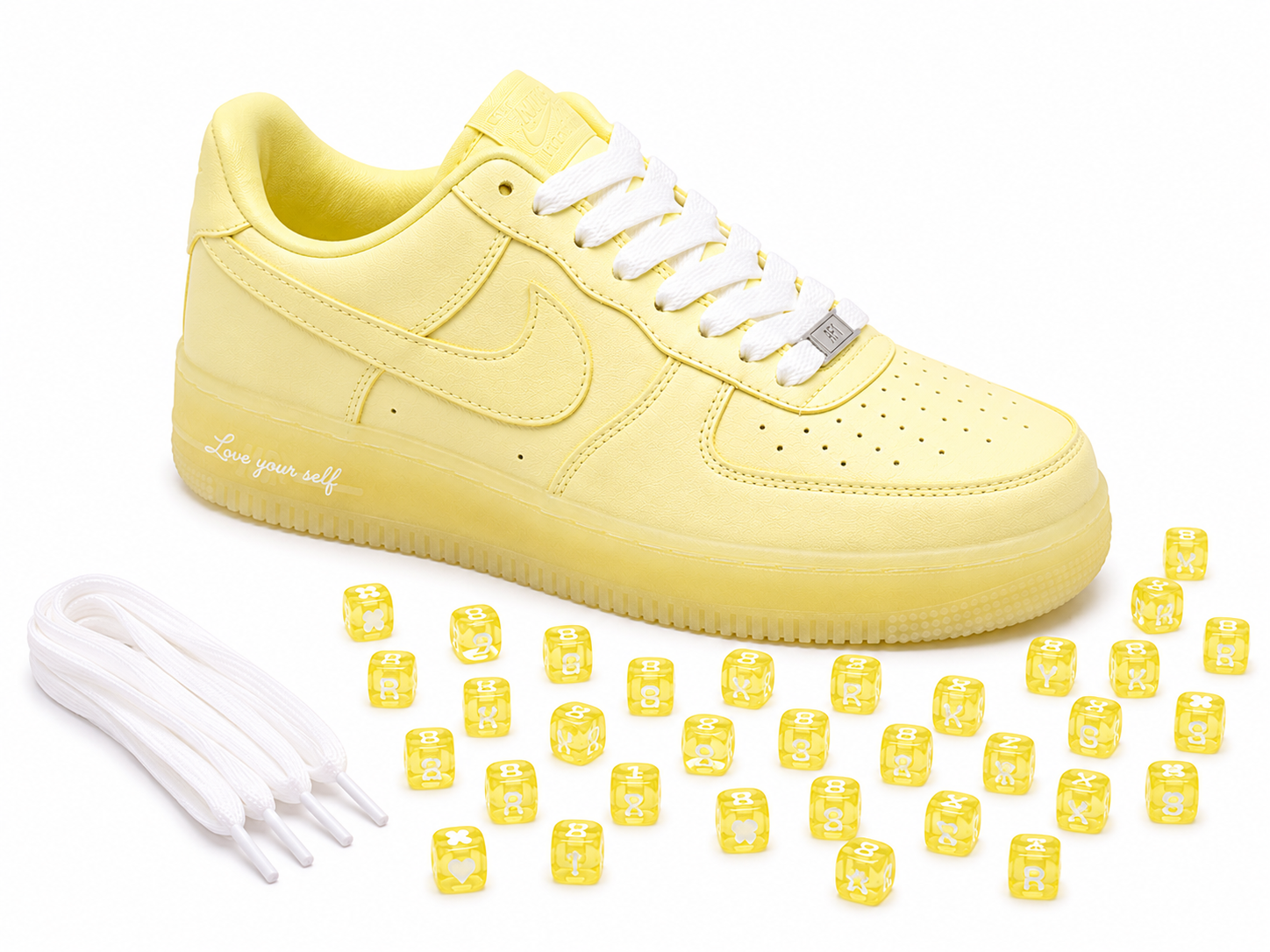 Nike Air Force 1 Love Yourself Amarillo