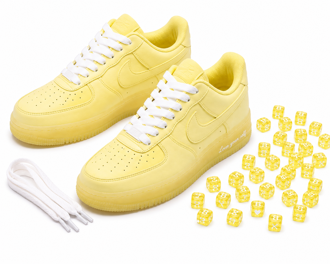 Nike Air Force 1 Love Yourself Amarillo