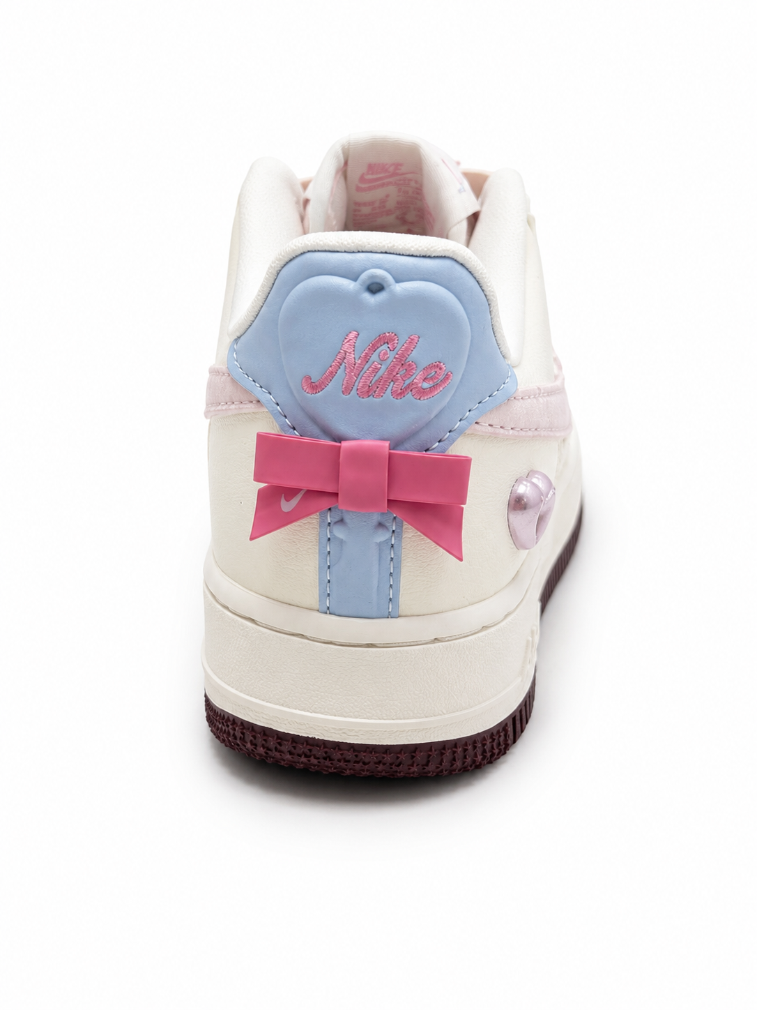 Nike Air Force 1 Custom Corazón Rosa
