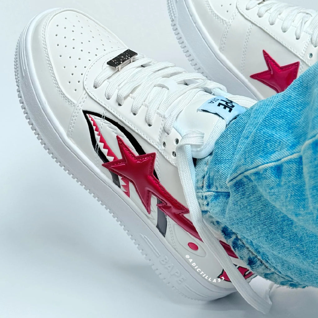 A Bathing Ape Bape Sta Low Ghostbusters White