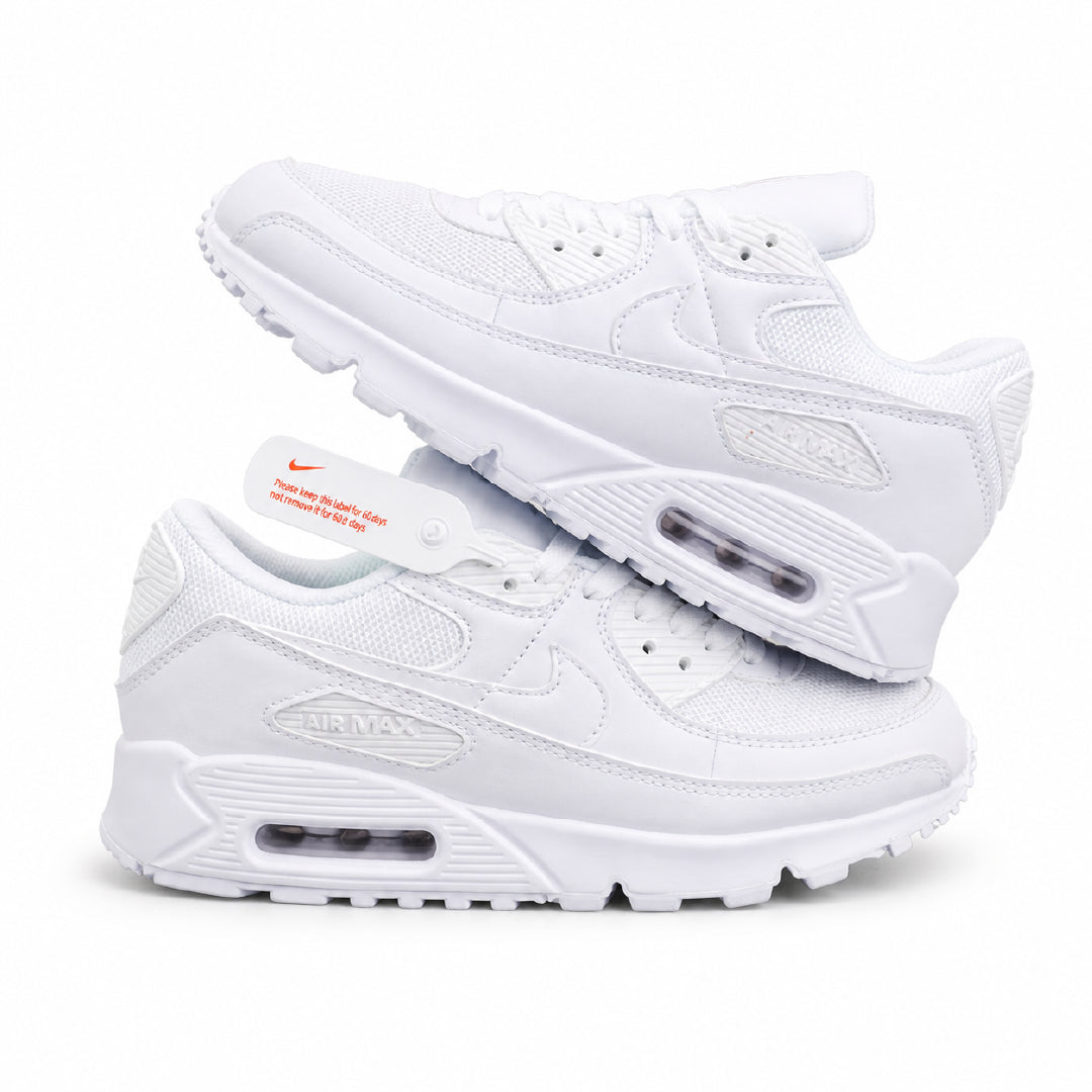 Nike Air Max 90 Triple White - Hombre