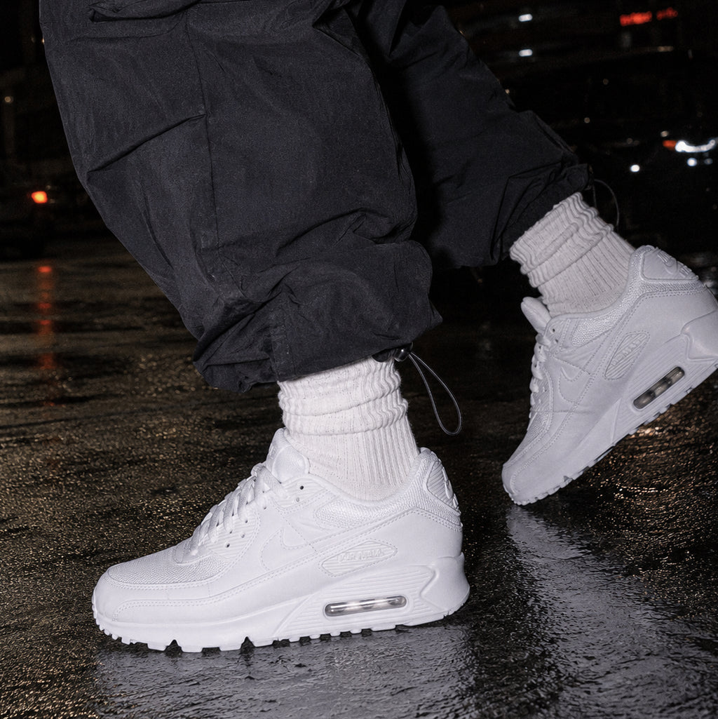 Nike Air Max 90 Triple White - Hombre